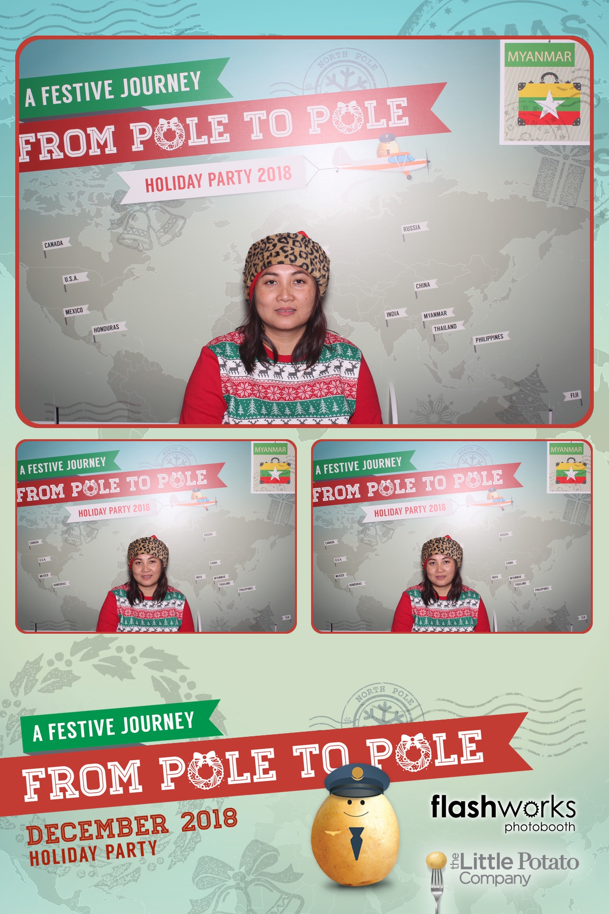 Little Potato Company Holiday Party  | View more photos from the event at gallery.flashworksphotobooth.com/u/FlashworksPhotoboothInc/Little-Potato-Company-Holiday-Party